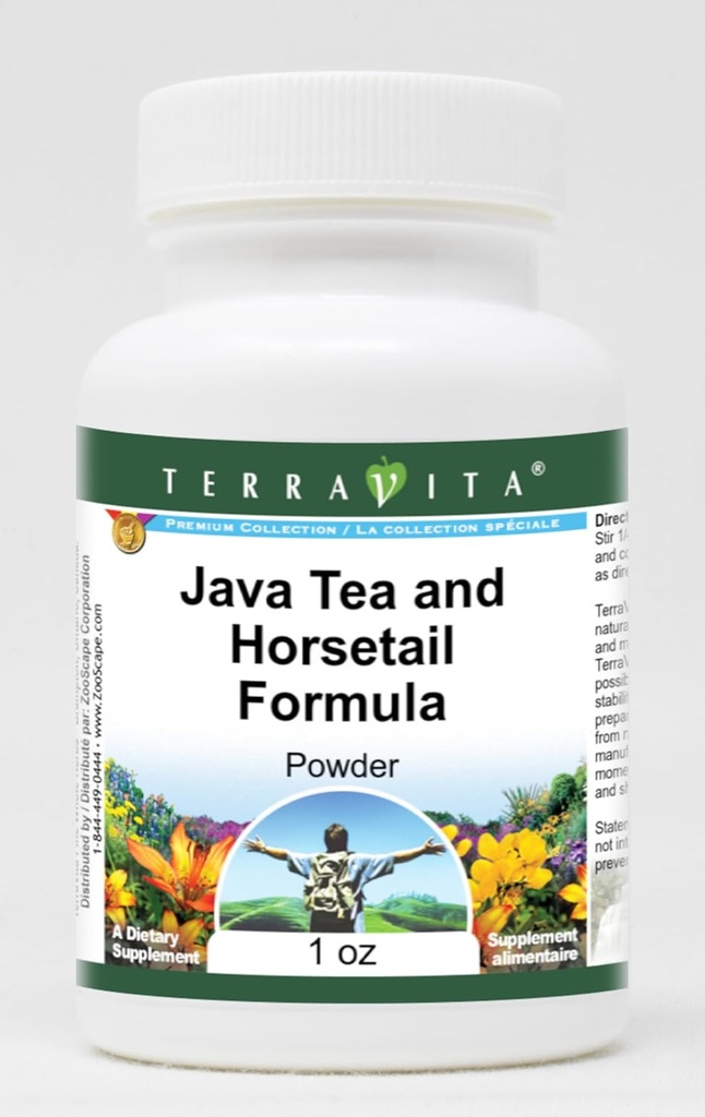 Java te og hestehale formel pulver (1 oz, ZIN: 514005)