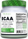 Primal BCAA pulver Great Ape (45 SERVICE) (grønn Apple Flavored) - 0 g Kolhydrater, 0 kalorier, 7g BCAA Per servering