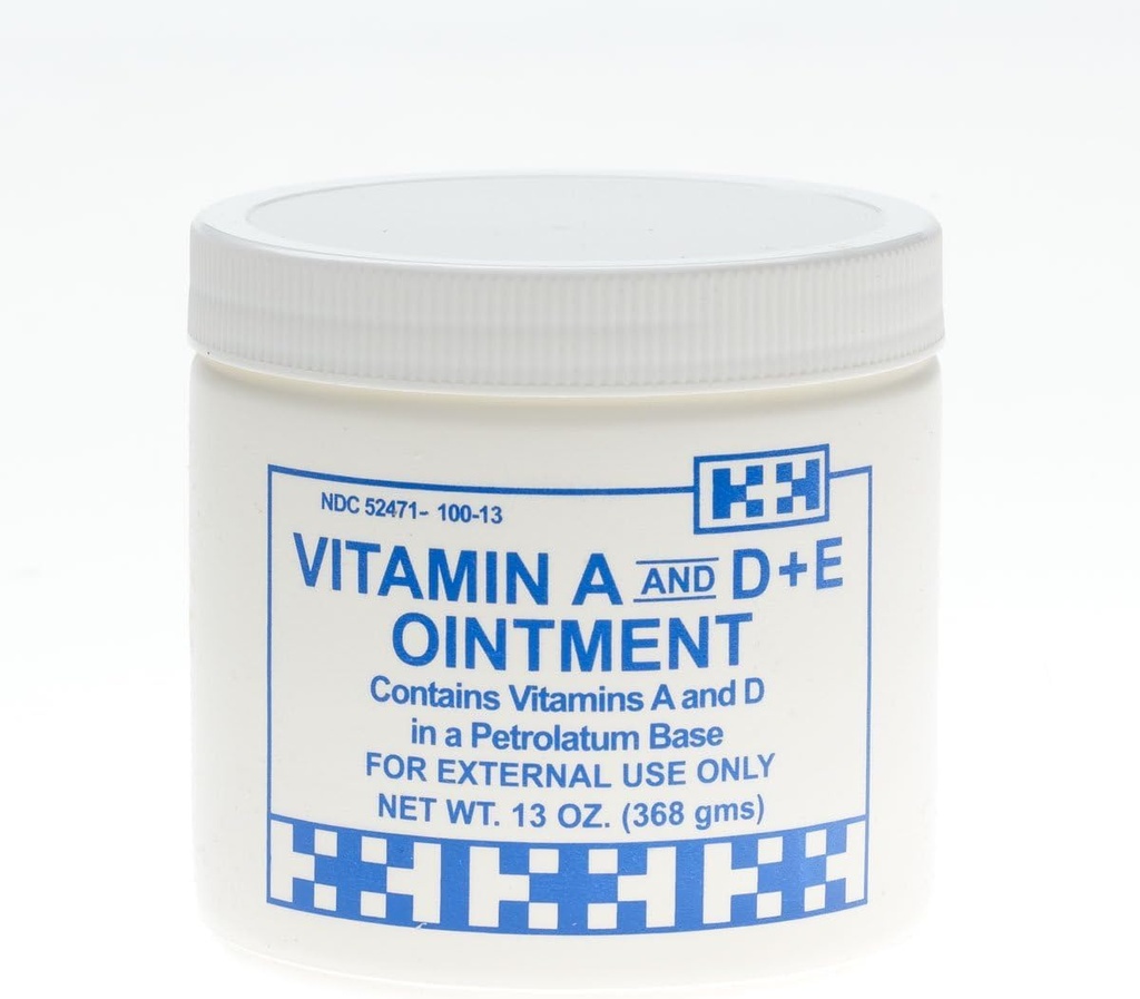 Gentell GEN-23450 Vitaminer A & D + E Ointment 13 oz. Jar (pakke med 4)