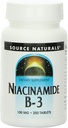 Kilde Naturals Niacinamid Vitamin B-3 100mg, 250 tabletter (pakke med 3)