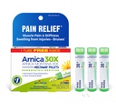 Boiron Arnica Montana 30X Homeopatisk medisin for lindring fra muskelsmerter, muskelstivhet, hevelse fra skade, og misfarging fra bruises - 3 greve (240 pellets)