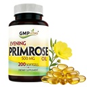 Kveld Primrose Olje 500mg SoftgelsKold Pressed Softgels med 45mg GLA opprettholde glatt sunne hud-støtter Hormonal Balance