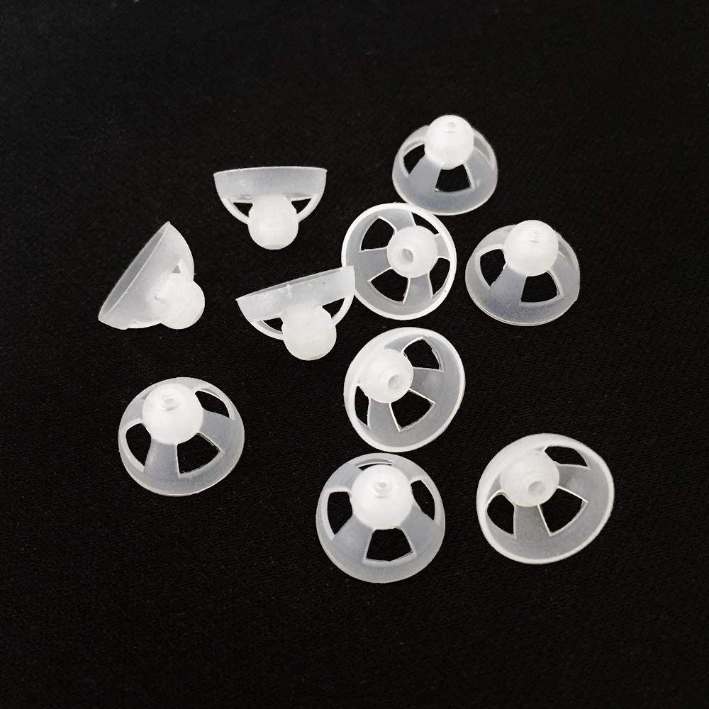 (10 pcs) Høreforsterker Dome Open Fit Ear Tip Earplug ørepropper for RIC høreapparater (M φ9mm)