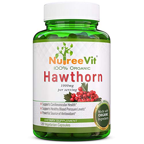 NutreeVit 100% økologisk - Hawthorn Berry Kraftig Superfood Formula (320 kapsler)