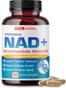 Liposomal Nicotinamid Riboside Complex – NR med Resveratrol, Quercetin og mer – 150 kapsler – laget i USA