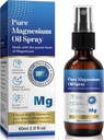 Generic 2 Fl Oz Magnesium Olje Spray - Ren og organisk - høy konsentrasjon Magnesium - Ikke-GMO, Glutenfri - lett å absorbere (1pc)