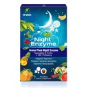 Night Enzyme, Daily Multi Digestive Enzymer, Grønn Plum Frukt og grønnsaker med probiotika, Relief Bloating, bedre søvnkvalitet, for menn og kvinner, fremme digestive helse-60 tabletter