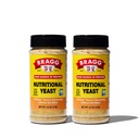 Bragg Premium Ernæringsmiddel Yeast Seasoning - Vegansk, Glutenfri – God kilde til protein & vitaminer – Nutritious Savory Parmesan Cheese Substitute (Original, 4,5 Ounce (Pack of 2))
