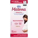 Materna Nestle Prenatal Postpartum Vitamin & Mineral Supplement 100 tabletter