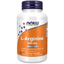 NÅ Mattilskudd, L-arginin 500 mg, Nitric Oxid Precursor*, Aminosyre, 100 Veg Kapsler