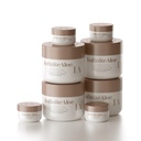 InfiniteAloe Komplett hudpleie, Aloe Vera drevet ansikt og kroppskrem for tørr hud relief, fragrance gratis - 4 store Jar 8 oz & 4 reise Jar 0,5 oz