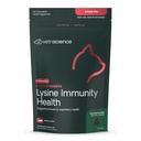 VETRISCIENCE Ekstra styrke Lysin immunitet Helse Chews - immunitetstillegg for katter i alle aldre - støtter immunfunksjon, øyehelse og kardiovaskulær funksjon - 120 teller