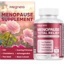Menopause kosttilskudd for kvinner, støtte varme blits og nattsweats, med svart cohosh, DIM & Aften Primrose, Hormonal Balance & Mood Support - 60 kapsler