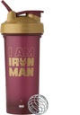 BlenderBottle Marvel Classic V2 Shaker flaske perfekt for proteinshake og pre trening, 28-Ounce, Iron Man