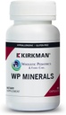 Kirkman WP Minerals 90 Vegetariske kapsler En omfattende mineral kosttilskudd for de som ikke får nok næringsstoffer fra dietten.