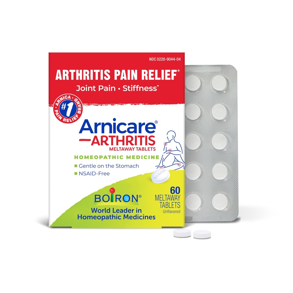 Boiron Arnicare Arthritis Tabletter for ledsmerter Relief, ledd sorg og revmatisk smerte - 60 Antall