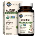 Hage of Life Organics Adrenal Daily Balance, Adaptogene urter Ashwagandha, Holy Basil, B komplekse & probiotika, organisk ikke-GMO, Vegansk, Glutenfri Supplement, To måneders forsyning, 120 tabletter