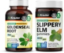BIO KRAUTER Goldenseal 100 kapsler & slipperi Elm 60 gummier