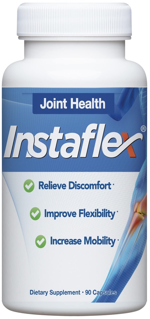 Instaflex Joint Support Supplement - klinisk studert led relief blanding av glukosamin, MSM, Hvit Willow, Turmeric, Ginger, Cayenne, Hyaluronsyre - 90 kapsler