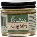 Fødselssang Botanicals Herbal Healing Salve Førstehjelp Ointment, Herbal hud Irritasjoner Salve, 1.5oz Jar