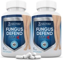 Justifiserte Laboratories (2 Pack) Fungus Forsvar Max piller 40 milliarder CFU Probiotiske 120 kapsler