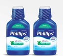 Phillips' Melk av Magnesia Laxative, Fresh Mint, 26 Fl Oz (Pack of 2)