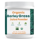 Teaveli Organic Barley Grass Juice pulver-vokst og høstet i den fertile Utah jord - 16 egg (454 gram)