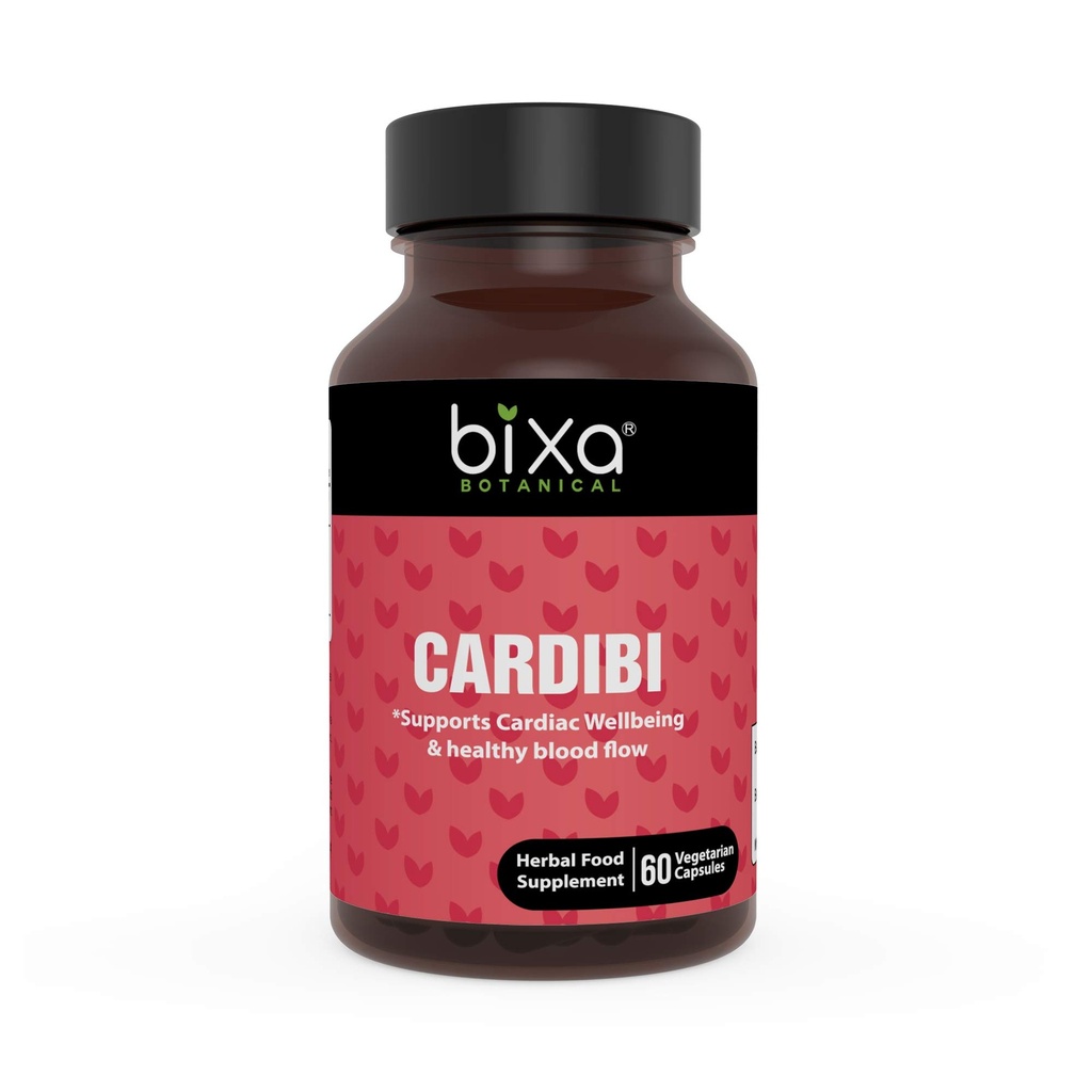 Ayurvedic Natural Herbal Supplement CARDIBI kapsler ren Autentisk Premium kvalitet 60 Veg Kapsler (450 mg) (med Arjuna, Guggul, Punarnava, Trikatu pulver og hvitløk ekstrakt)