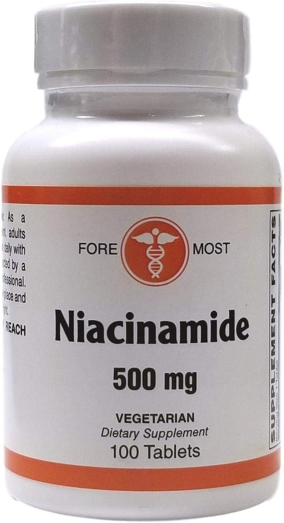 NIACINAMIDE, 100 tabletter