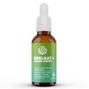 Debloat organiske flytende dråper for naturgass og blomstrende relief, støtter Digestiv & Gut helse med Dandelion, Ginger, Fennel, Peppermynte, Sukkerfri 1.0 Fl Oz.