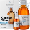 Colloidal sølv flytende 10 fl oz & Spray å fylle ● Bioaktiv Hydrosol sølvvann ● Naturlig immun støtte Nano Sol Supplement løsning ● Ionic Minerals 40 PPM ● Organisk strukturert Plata Coloidal
