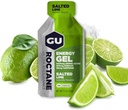 Gu Energi Roctane Ultra Endurance Energy Gel, On-The-Go Sports Ernæring for løp, sykling, sykling eller skikjøring, Saltet Lime, 24-land