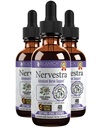 Nervestra Nerve Helsestøtte Supplement - Raskabsorberende urtevæske formel - Turmerisk, hvit Willow Bark, B-vitaminer, Alpha Lipoic Acetyl-L-Carnitin og mer