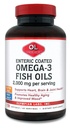 Olympian Labs Enteric Coated Omega 3 Fiskeoljer, 2000 mg per porsjon/ 60 porsjoner, 120 Softgels