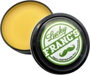 Lucky Francs uscented Mustache Wax for menn. Sterk Frim Hold Stache Wax for menns Grooming. Alle naturlige sent gratis formel med bivoks og kokosolje. USA laget Mustache Styling Wax 2 Ounces