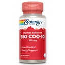 SOLARAY Bio CoQ-10 100 mg | Forbedret absorpsjon | Vitaminer A & E | Sunn hjerte og celle energi støtte (60 CT)