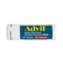 Advil Pain Relief and Fever Reduser, Smerte lindring medisin med Ibuprofen 200 mg for hodepine, ryggsmerter, menstruell smerte og ledd smertelindring - 10 belagte tabletter