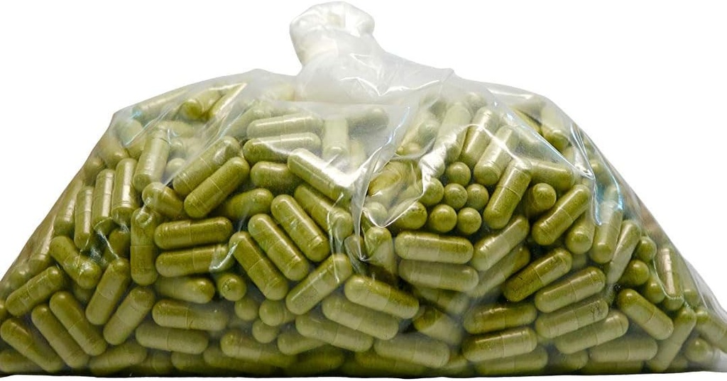 Høy potens organisk Neem Leaf kapsler 1500 mg – bulk 1000 kapsler – med Neem Leaf ekstrakt – naturlig immunologisk støtte, Detox & hud helse – ikke-GMO, Vegan, Glutenfri Herbal Supplement