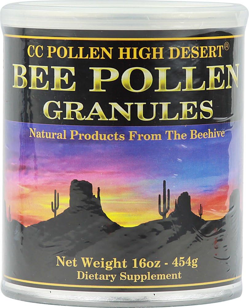 C C Pollen Bee Pollen Granules pakket i en tinn - 1 lbs