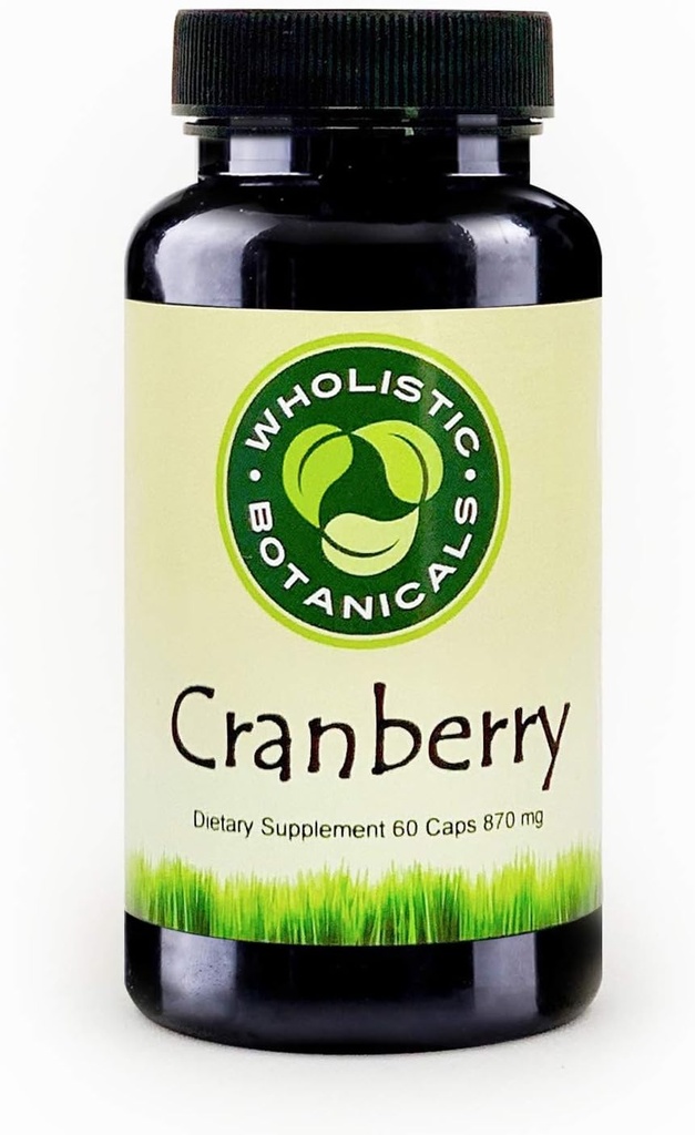 Cranberry Capsule — Cranberry Piller, Urinal Tract Health, Prostate og Njure Helse — 60ct