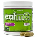 VH Nutrition Eatmor | Appetitt Booster | Vekt gevinst piller* for kvinner og menn | Designet for kvinner med Gentian, Ginger, Alfafa | 120 Easy-to-Swallow Kapsler