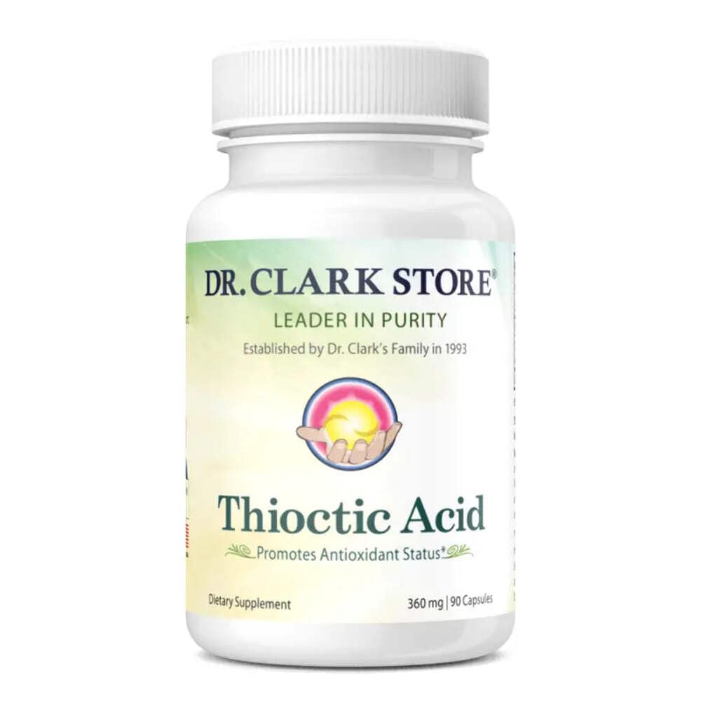 Dr. Clark Alpha Lipoic Acid (tioktsyre), 360 mg 90 kapsler
