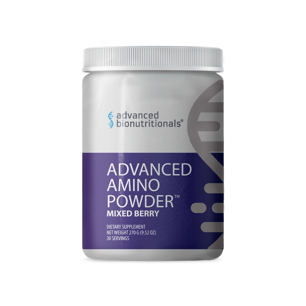 Avanserte Bioernæringsmidler – Avansert Amino pulver, Aminosyre Supplement, Bygg muskel, Post trening gjenoppretting, Energi,Non-GMO, Glutenfri, Dairy Free, Vegan (30 Serveringer)