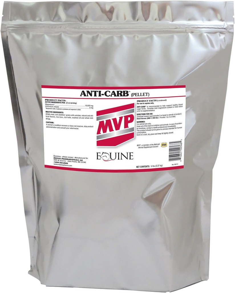 MVP Anti-Carb (5lb) Glucosemetabolisme støtte...