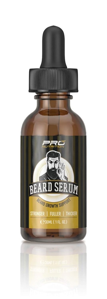 Beard vekst serum-stimulater og reparasjoner ny follikkelvekst. Voks sterkere, tykkere, Fullere, Lengre, sunnere Skjegg & Mustache hår.