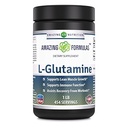 Amazing Formler L-Glutamine pulver Aminosyre Supplement | 1 Gram per servering | 454 Serveringer (uovertruffen | 1 LB) | Ikke-GMO | Glutenfri | laget i USA