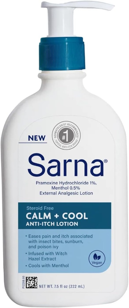 Sarna Calm + Kul Lotion 7,5 Oz