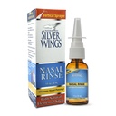Natural Path Silver Wings - Natural Elemental Silver Nasal Rinse Spray | Cleanses Nasal Passages - 50ppm (250mcg) - 1 fl oz Spray