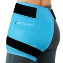 Komfytemp Hip Ice Pack Wrap for Sciatica, Hip Replacement Kit, FSA kvalifisert, Reusable Gel Ice Pack for skader, smertelindring, kalde kompresse kirurgi gjenoppretting elementer fysisk terapi for menn kvinner (S/M)