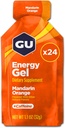 GU Energi Original Sport Ernæring Energi Gel, Mandarin Orange, 24 Count Box